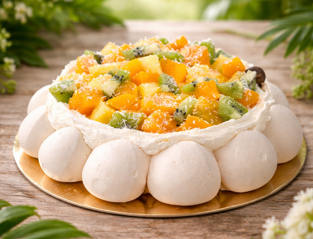 La Pavlova Marie-Galante de La Meringaie : une évasion tropicale au cœur de la pâtisserie parisienne
