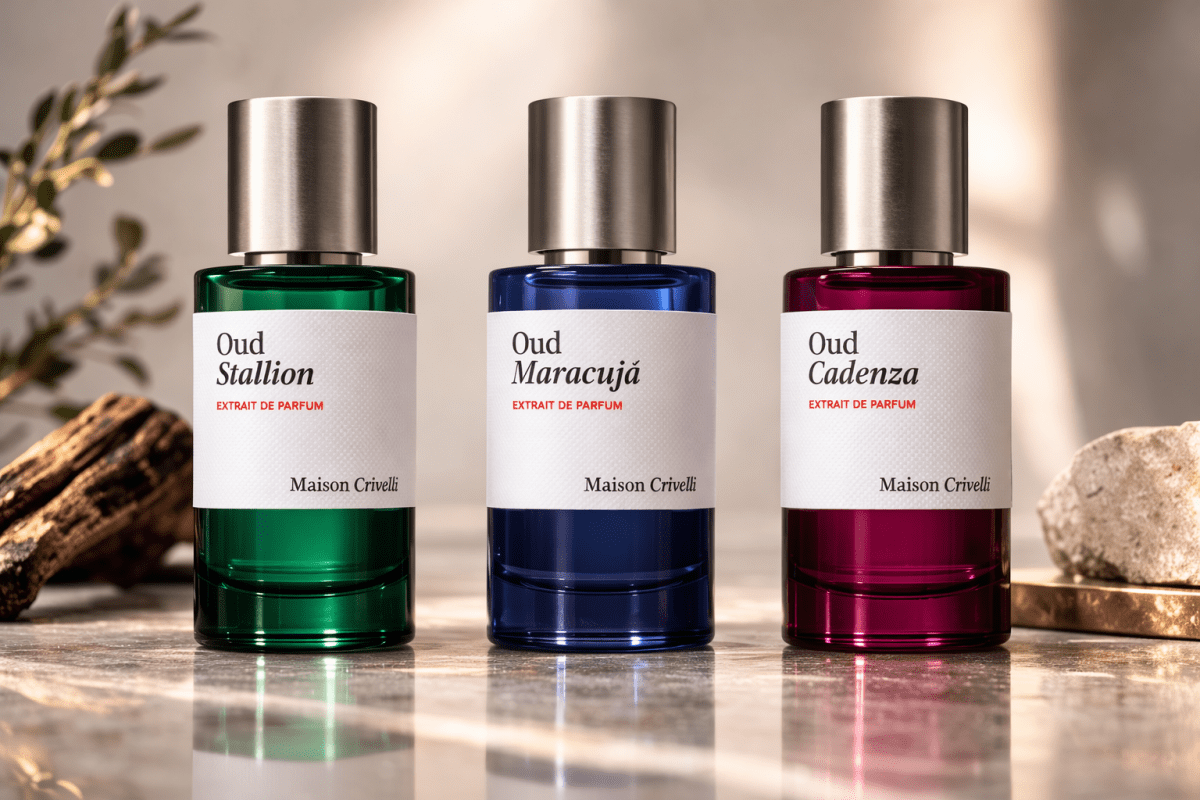 Maison Crivelli : trois visions du oud, entre éclat, sensualité et puissance